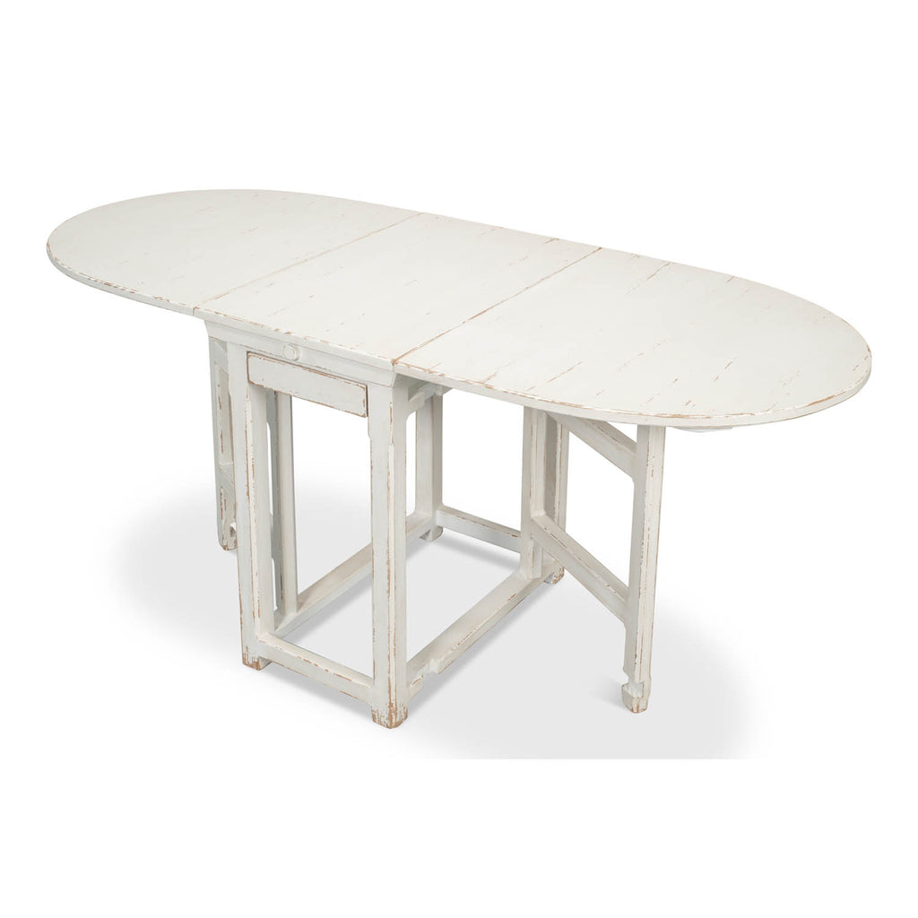 Charlie's Woodenhinge Dropleaf Table | Sarreid Ltd - 30884