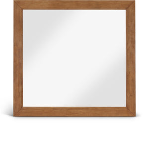 Fairfax Walnut Solid Wood And Oak Veneer Frame Mirror | Meridian Furniture - 311Walnut-M
