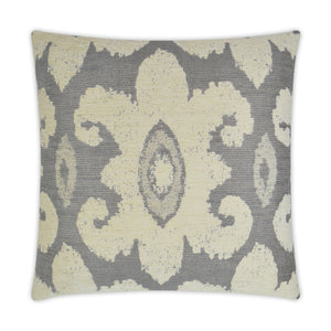 Rekha Decorative Throw Pillow - Grey | DV Kap