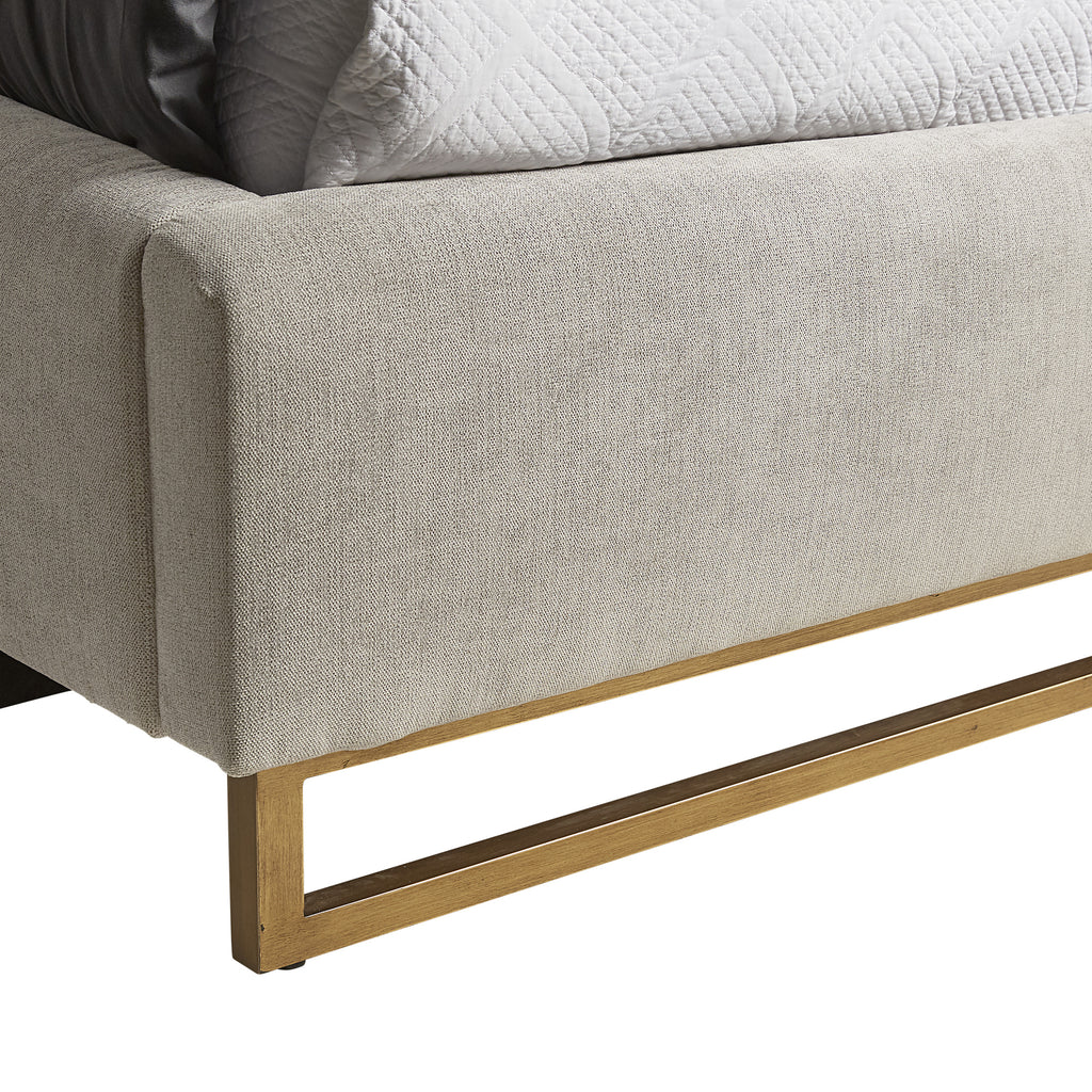 Nevin Bed - King - Polo Club Stone | Sunpan Furniture - 104650