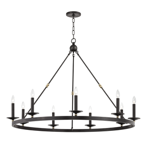 Allendale Chandelier | Hudson Valley Lighting - 3209-AOB
