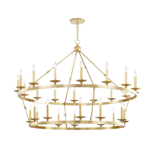 Allendale Chandelier | Hudson Valley Lighting - 3228-AGB