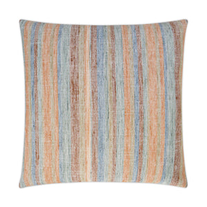 Faded Stripe Decorative Throw Pillow - Spice | DV Kap