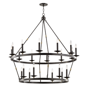 Allendale Chandelier | Hudson Valley Lighting - 3247-AOB