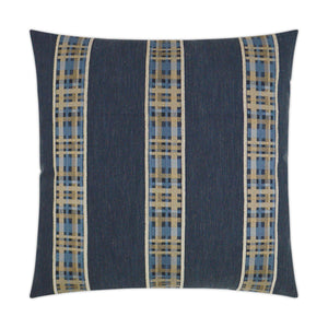 Rivulet Decorative Throw Pillow - Denim | DV Kap
