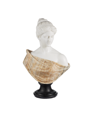 Thea Marble Bust Sculpture | Currey & Co - 1200-1165