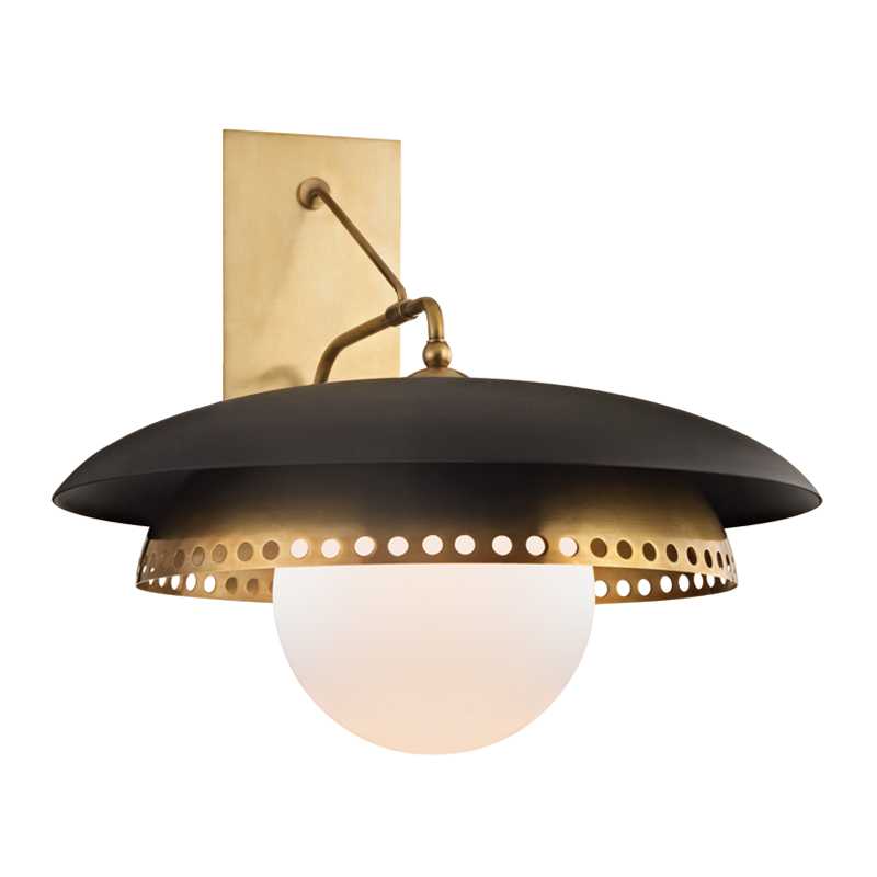 Herkimer Wall Sconce | Hudson Valley Lighting - 3300-AGB
