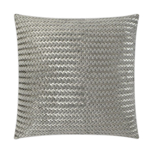 Gene Fur Decorative Throw Pillow - Grey | DV Kap