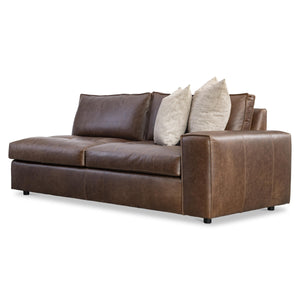 Nest Right Arm Leather Loveseat | Bernhardt - 3341LO