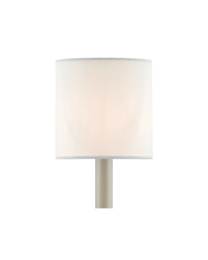 Currey & Co White Cotton Chandelier Shade | 0455