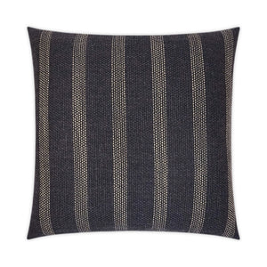 Channel Decorative Throw Pillow - Black | DV Kap