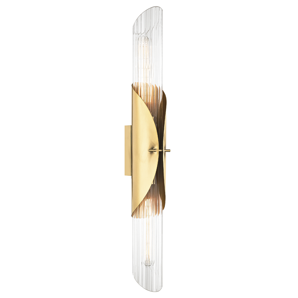 Lefferts Wall Sconce | Hudson Valley Lighting - 3526-AGB
