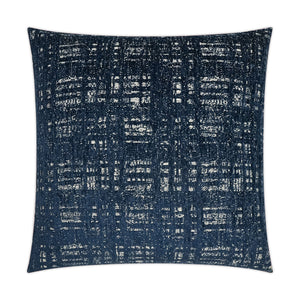 Collateral Decorative Throw Pillow - Navy | DV Kap
