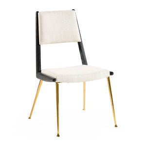 St. Germain Dining Chair - Lucerne Oyster | Jonathan Adler - 35525