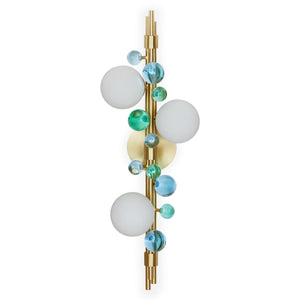 Globo 3 Light Sconce - Multi | Jonathan Adler - 35694