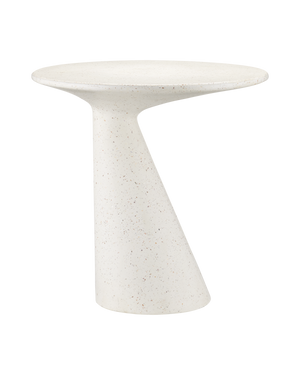 Pendurado Ivory Terrazzo C Table | Currey & Co - 2000-0055
