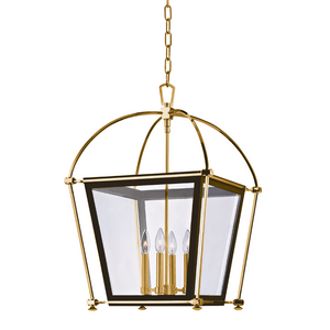 Hollis Lantern | Hudson Valley Lighting - 3618-AGB