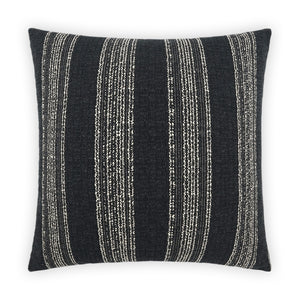 Farkle Decorative Throw Pillow - Black | DV Kap