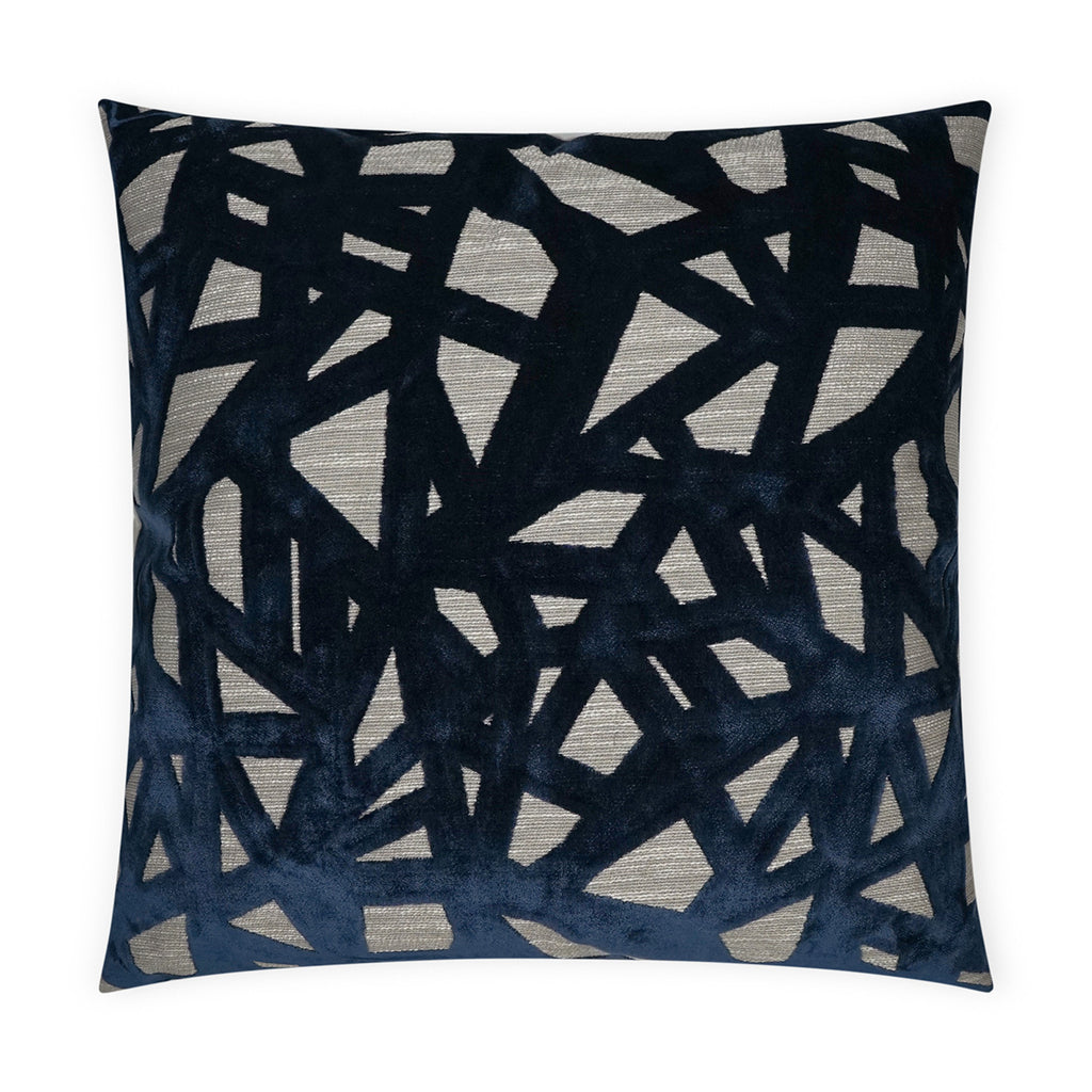 Veleri Decorative Throw Pillow - Indigo | DV Kap