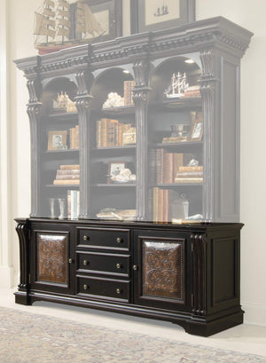 Telluride Bookcase Base - Black | Hooker Furniture - 370-10-265