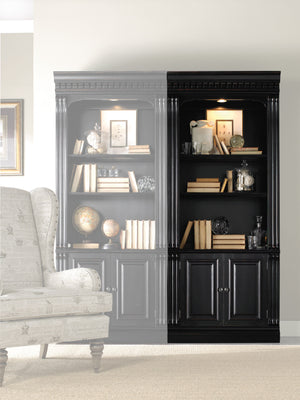 Home Office Telluride Bunching Bookcase (w/doors) | Hooker Furniture - 370-10-446