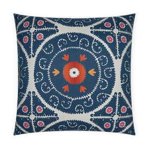 Suzandozi Decorative Throw Pillow - Denim | DV Kap