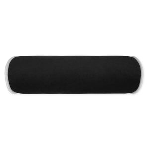 Posh Roll Decorative Throw Pillow - Black | DV Kap