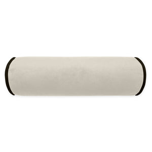 Posh Roll Decorative Throw Pillow - Ivory | DV Kap