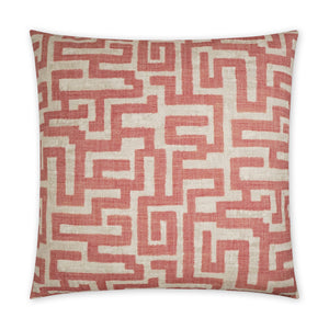 Giotto Decorative Throw Pillow - Rose | DV Kap