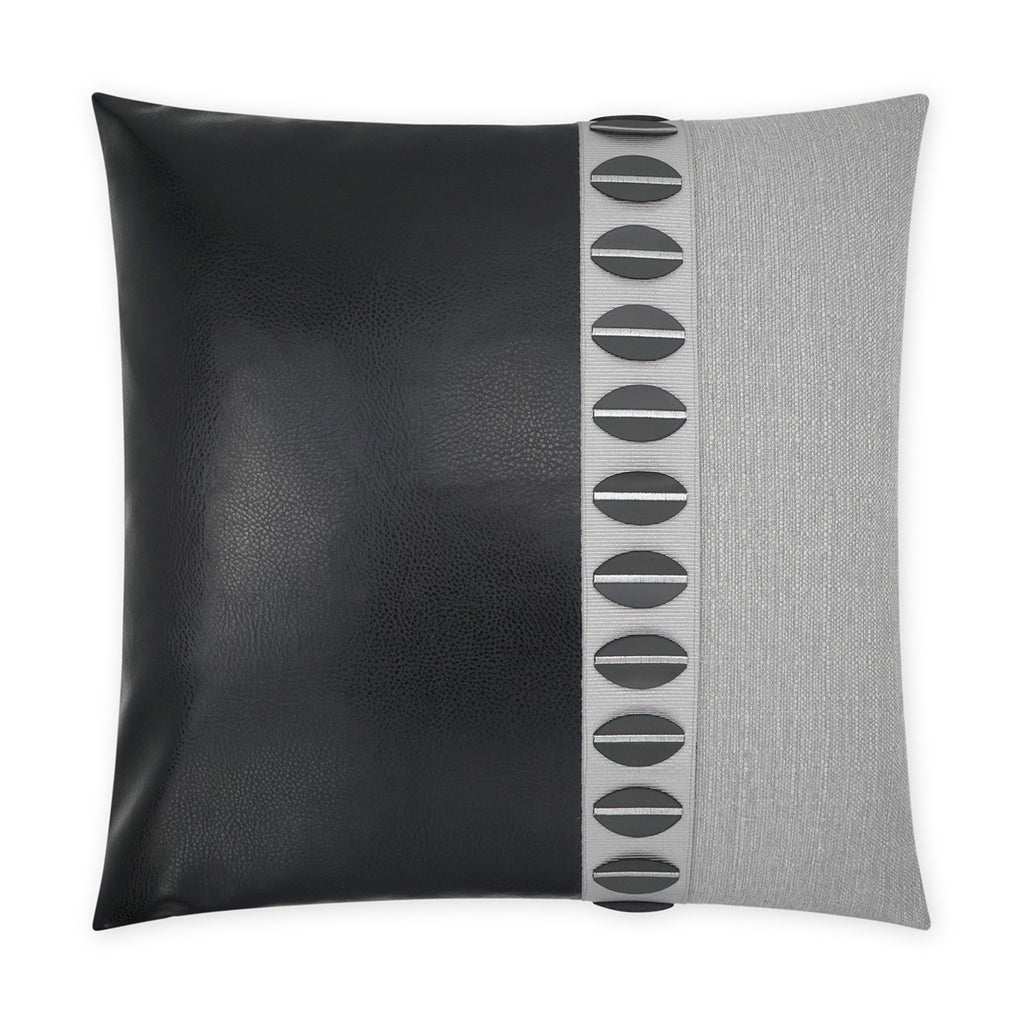 Paros Decorative Throw Pillow - Black | DV Kap