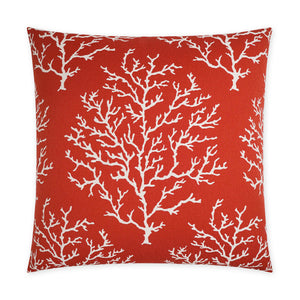 Coral Craze Decorative Throw Pillow - Red | DV Kap