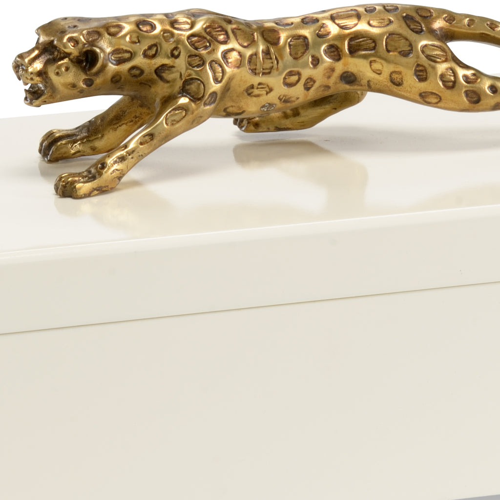 Cheetah Box - Cream | Chelsea House - 382903