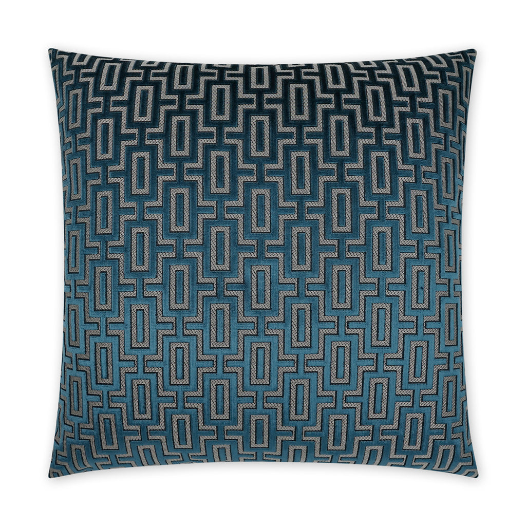 Bergman Decorative Throw Pillow - Sapphire | DV Kap