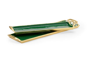 Emerald Enamel Trays (S2) | Chelsea House - 384066