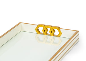 Copas Serving Tray - White | Chelsea House - 384807