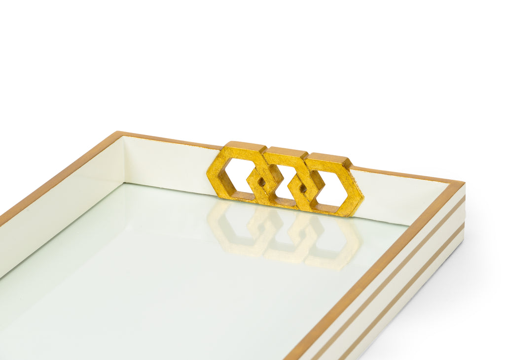 Copas Serving Tray - White | Chelsea Lighting - 384807