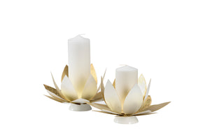 Lotus Candleholders (Pr) | Chelsea House - 385106