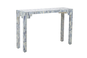 Bone Inlay Console - Blue | Chelsea House - 385295