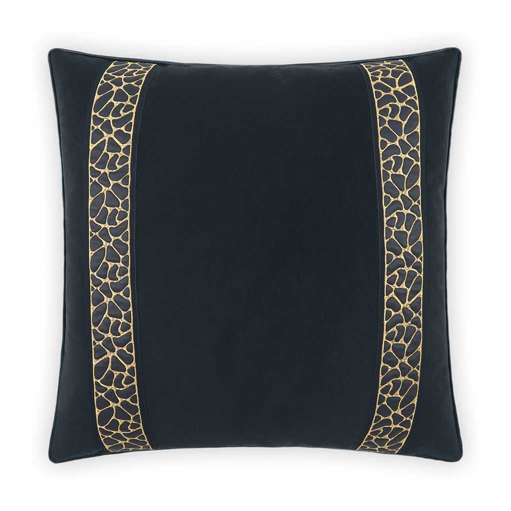 Sloane Decorative Throw Pillow - Black | DV Kap
