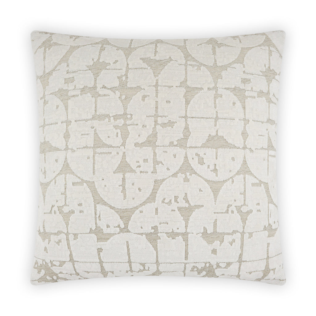 Bravura Decorative Throw Pillow - Oyster | DV Kap