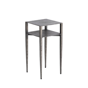 Nightingale Iron Square Side Table | Gabriella White - SCH-175093