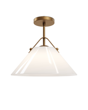 Bronwen Brass Pendant | Currey & Co - 9000-1279