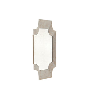 Farris Convex Accent Mirror - White | Gabriella White - SCH-175391