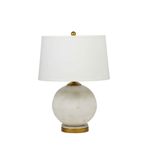 Valencia Alabaster Gilded Gold Table Lamp | Gabriella White - SCH-155140