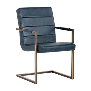 Jafar Dining Armchair - Vintage Blue (Set of 2) | Sunpan Furniture - 102021