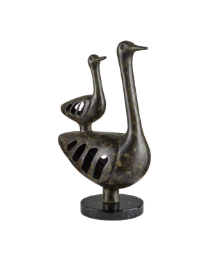 Duck Family Bronze | Currey & Co - 1200-1057