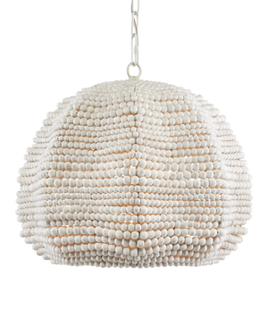 Currey & Co Octavia White Pendant | 9000-0864