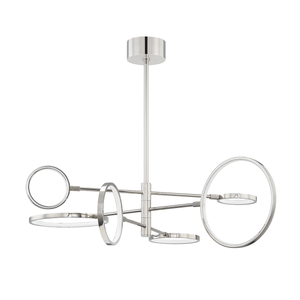 Saturn Chandelier | Hudson Valley Lighting - 4106-PN