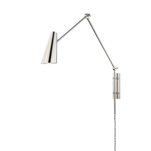 Lorne Plug-In Sconce | Hudson Valley Lighting - 4121-PN