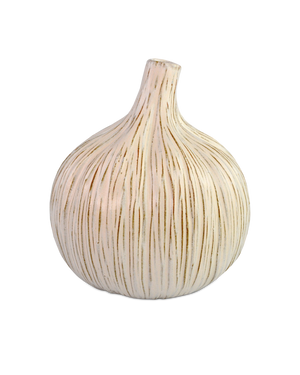 Medium White Garlic Bulb | Currey & Co - 1200-0539
